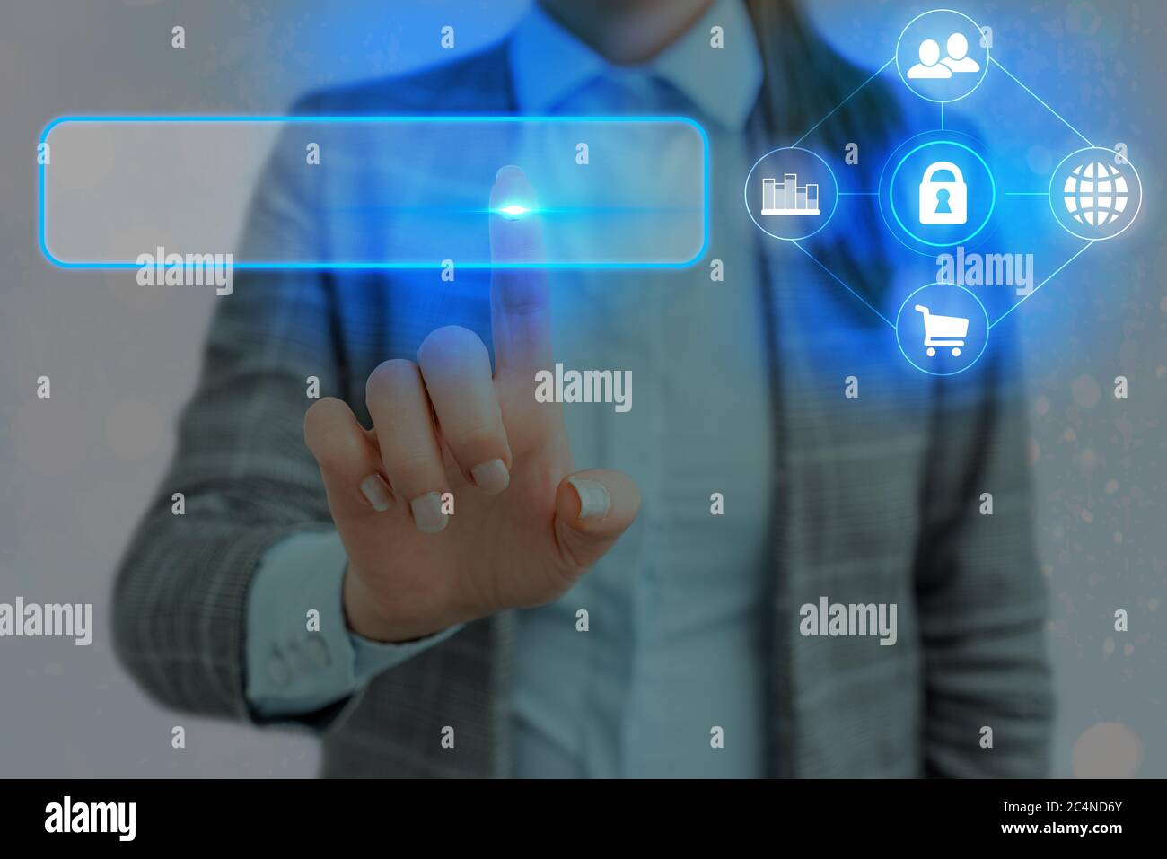 Information Digital Technology Network Connection Infographic Elements ...