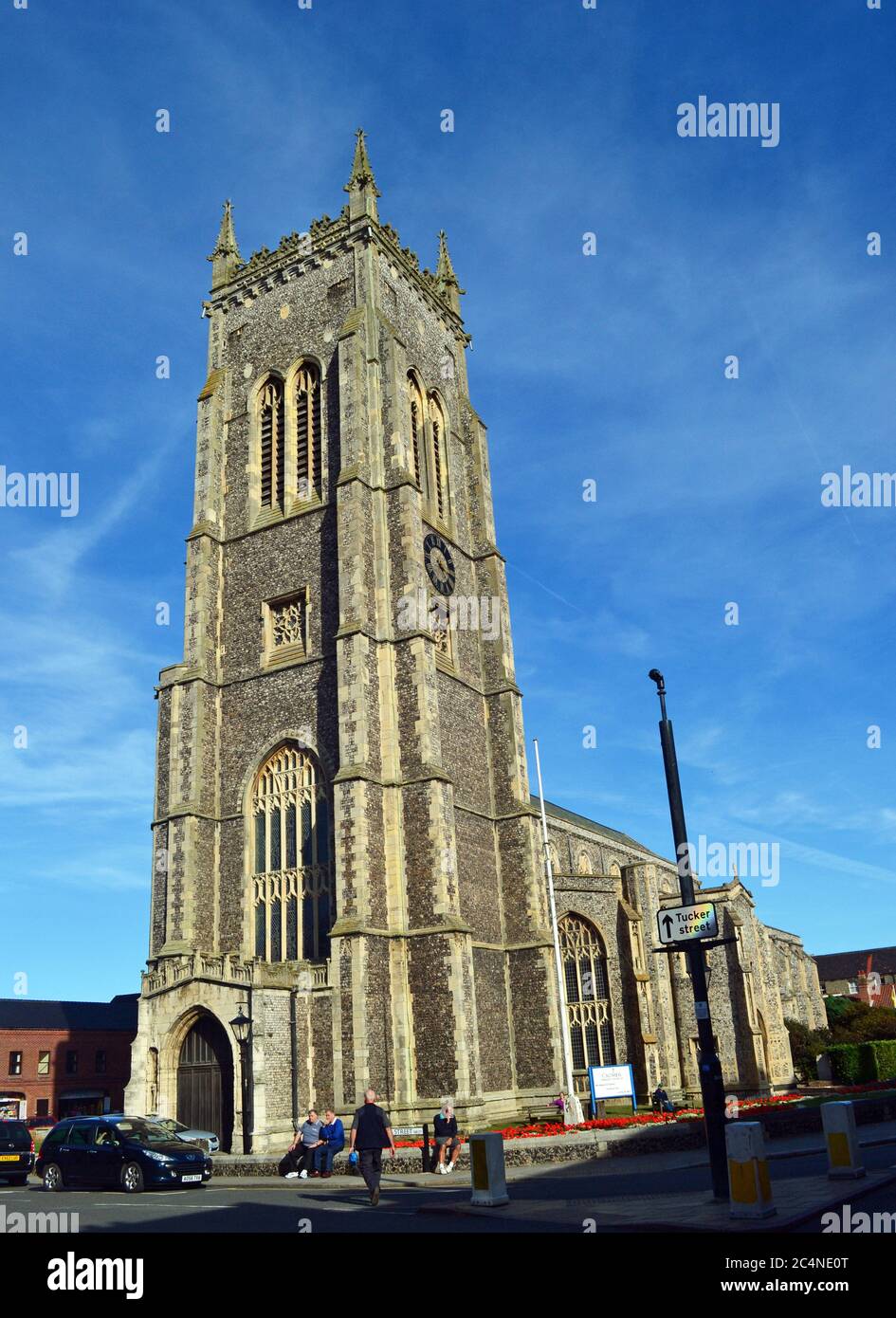 Cromer Parish Church of St Peter and St Paul, Cromer, Norfolk, UK Stock ...