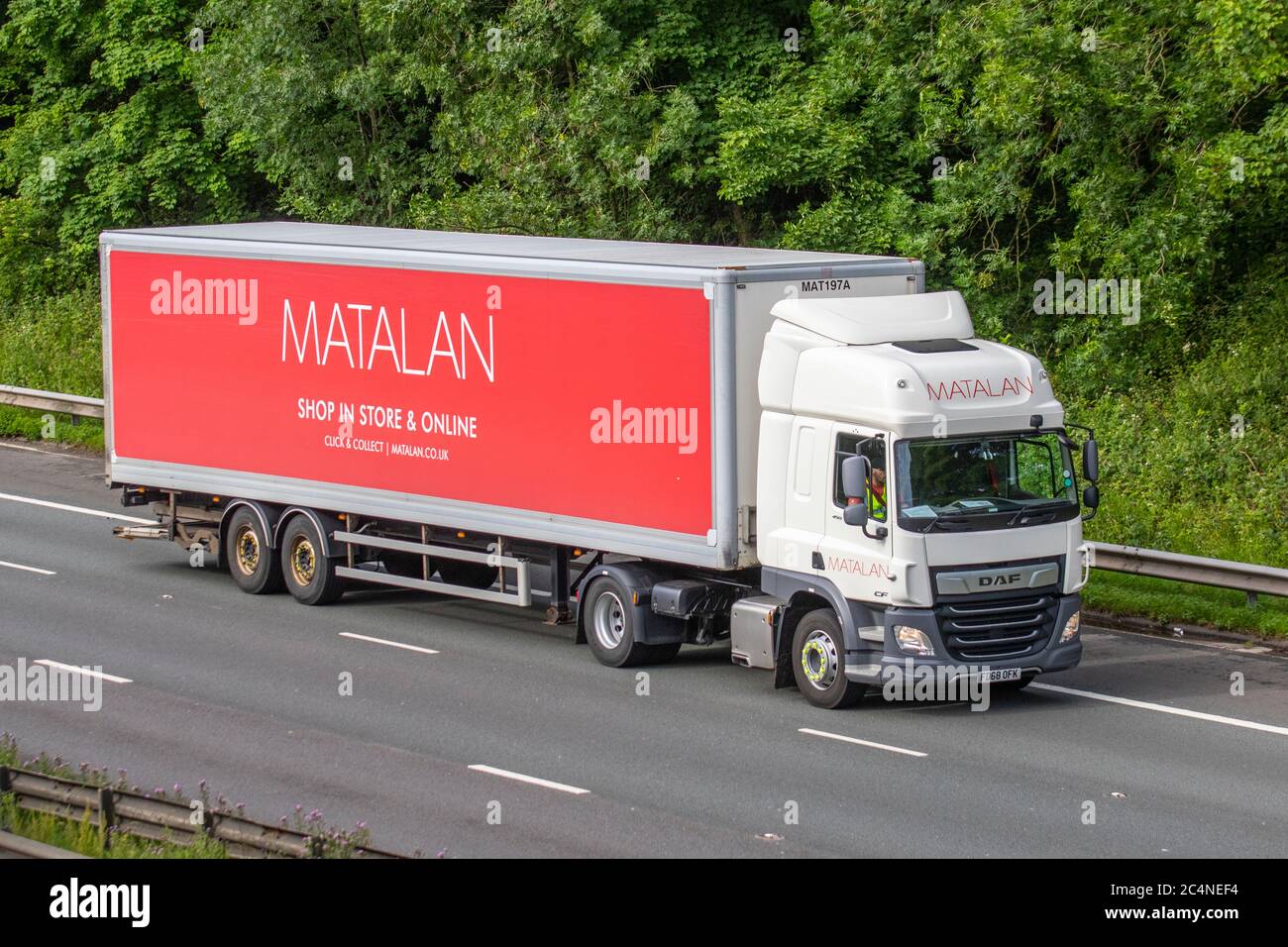 Matalan Store Haulage delivery trucks, lorry, transportation, truck