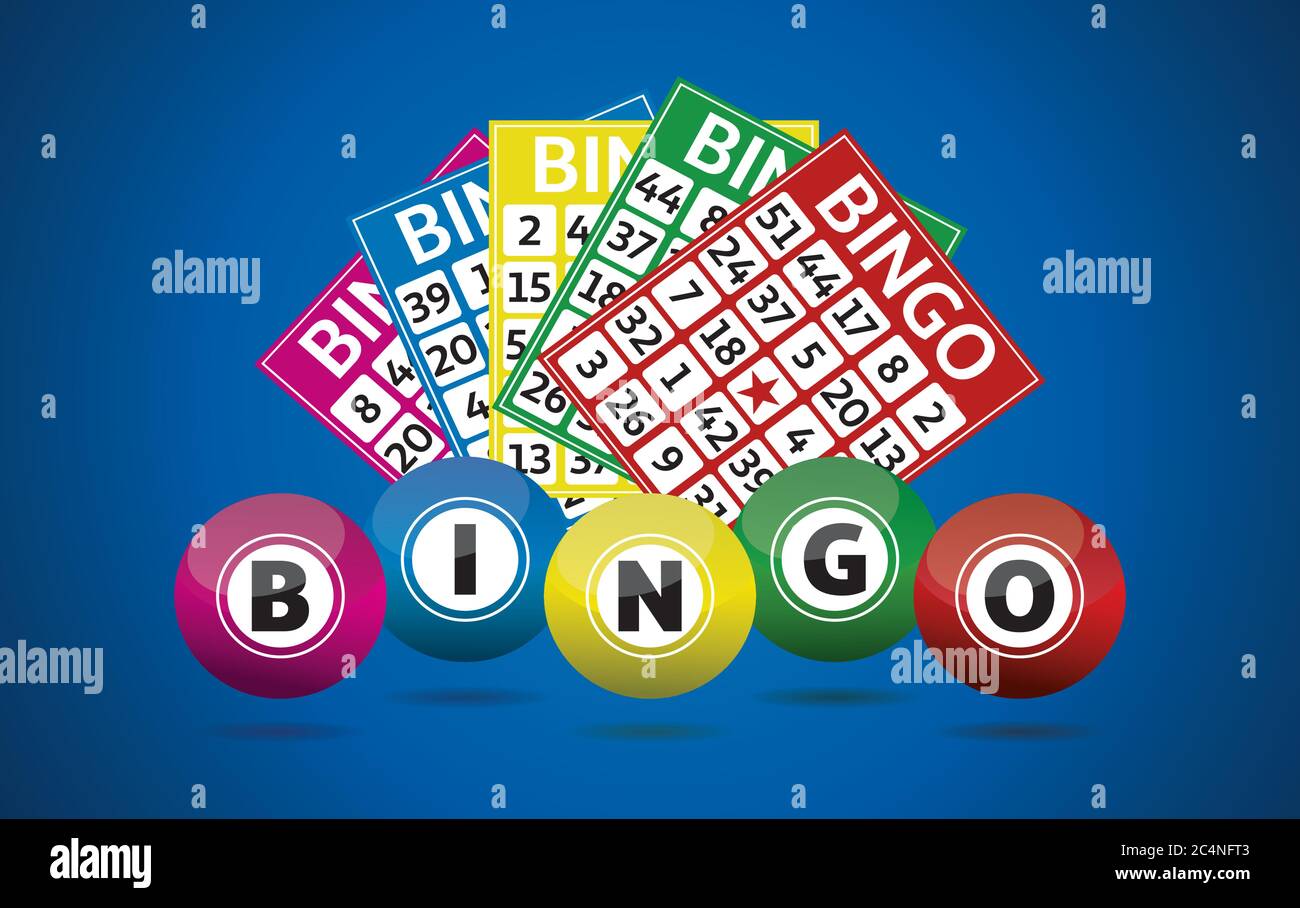 Bingo Cards And Balls Bingo Cards And Balls