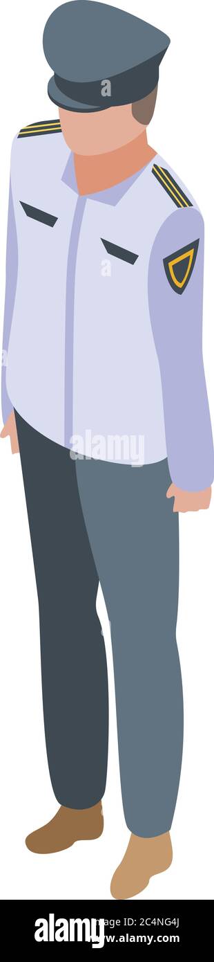 Security bank icon. Isometric of security bank vector icon for web ...