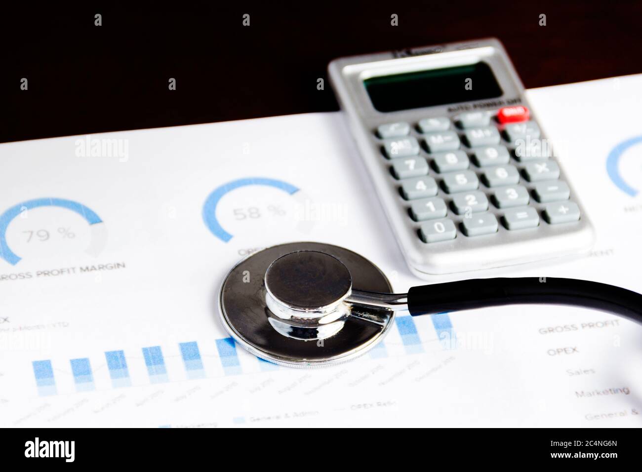 concept of health care insurance contract Stock Photo