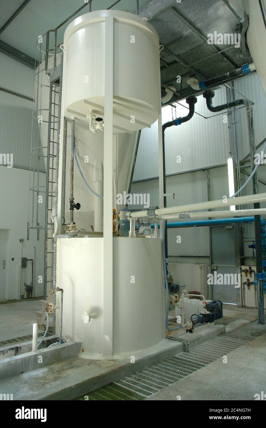 Drinking water treatment plant Stock Photo Alamy