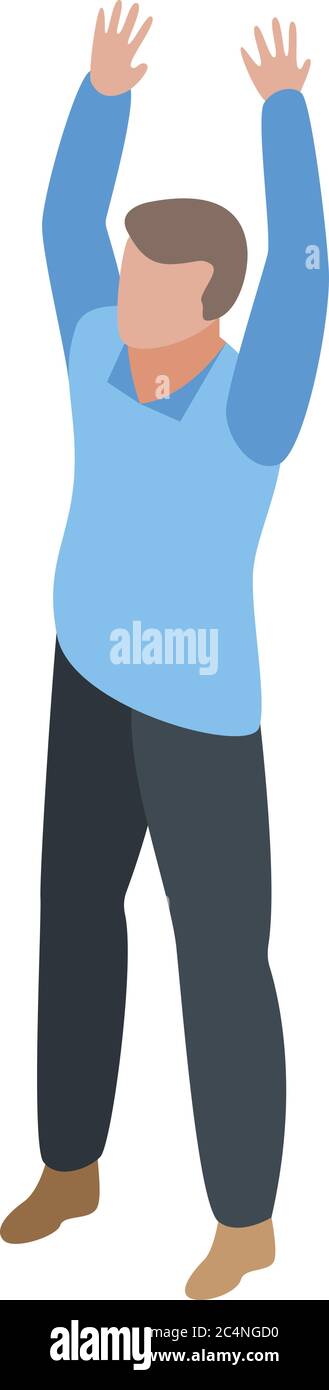 Happy stock trader working Stock Vector Images - Alamy