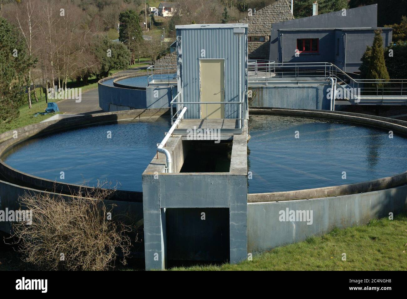 Drinking water treatment plant Stock Photo Alamy