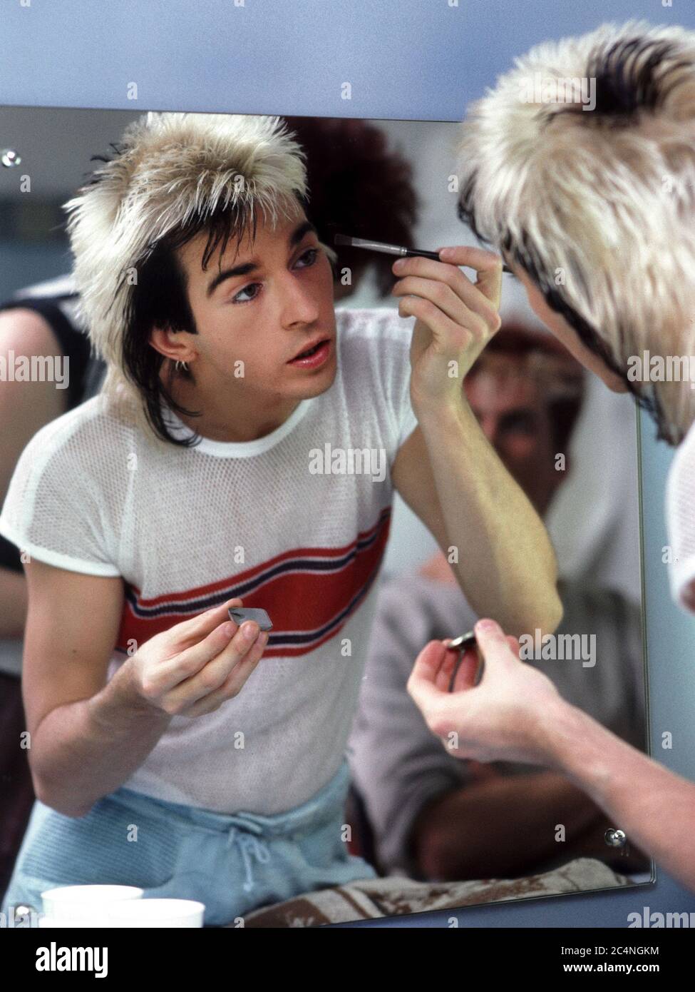 Limahl the Lead Singer Of The British Pop Band Kajagoogoo Stock Photo Limahl the Lead Singer Of The British Pop Band Kajagoogoo Stock Photo