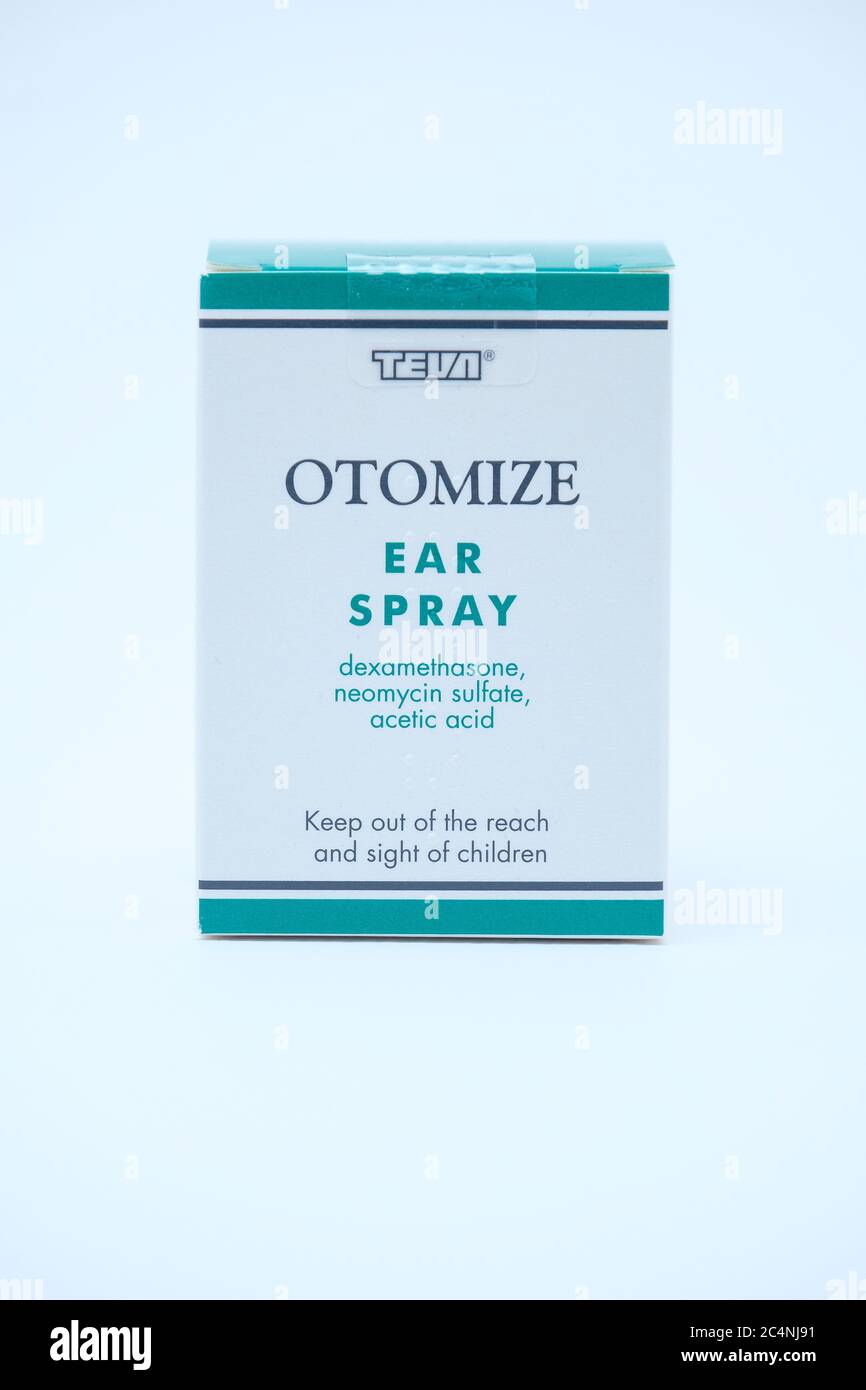 Otomize ear spray hires stock photography and images Alamy