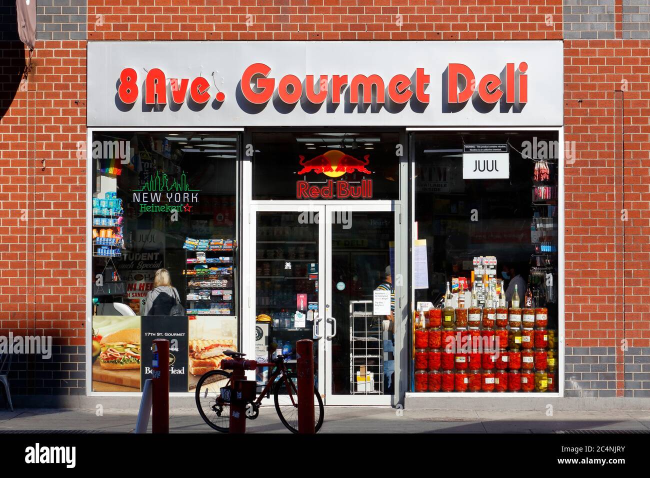 8th Ave Gourmet Deli, 134 8th Ave, New York, NYC storefront photo of a