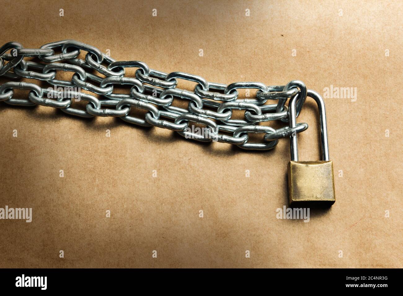 concept of security data protection loyalty Stock Photo