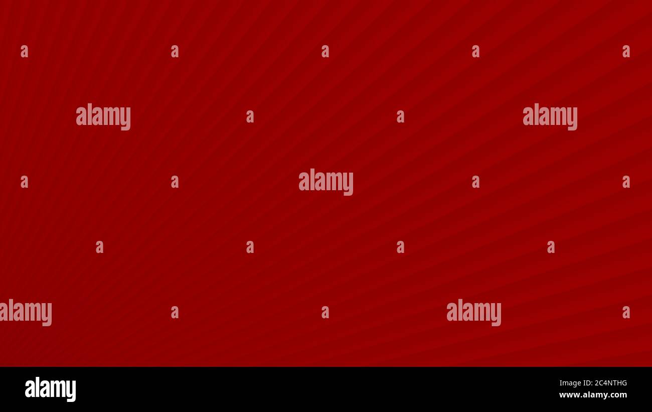 Abstract background of gradient rays in red colors Stock Vector
