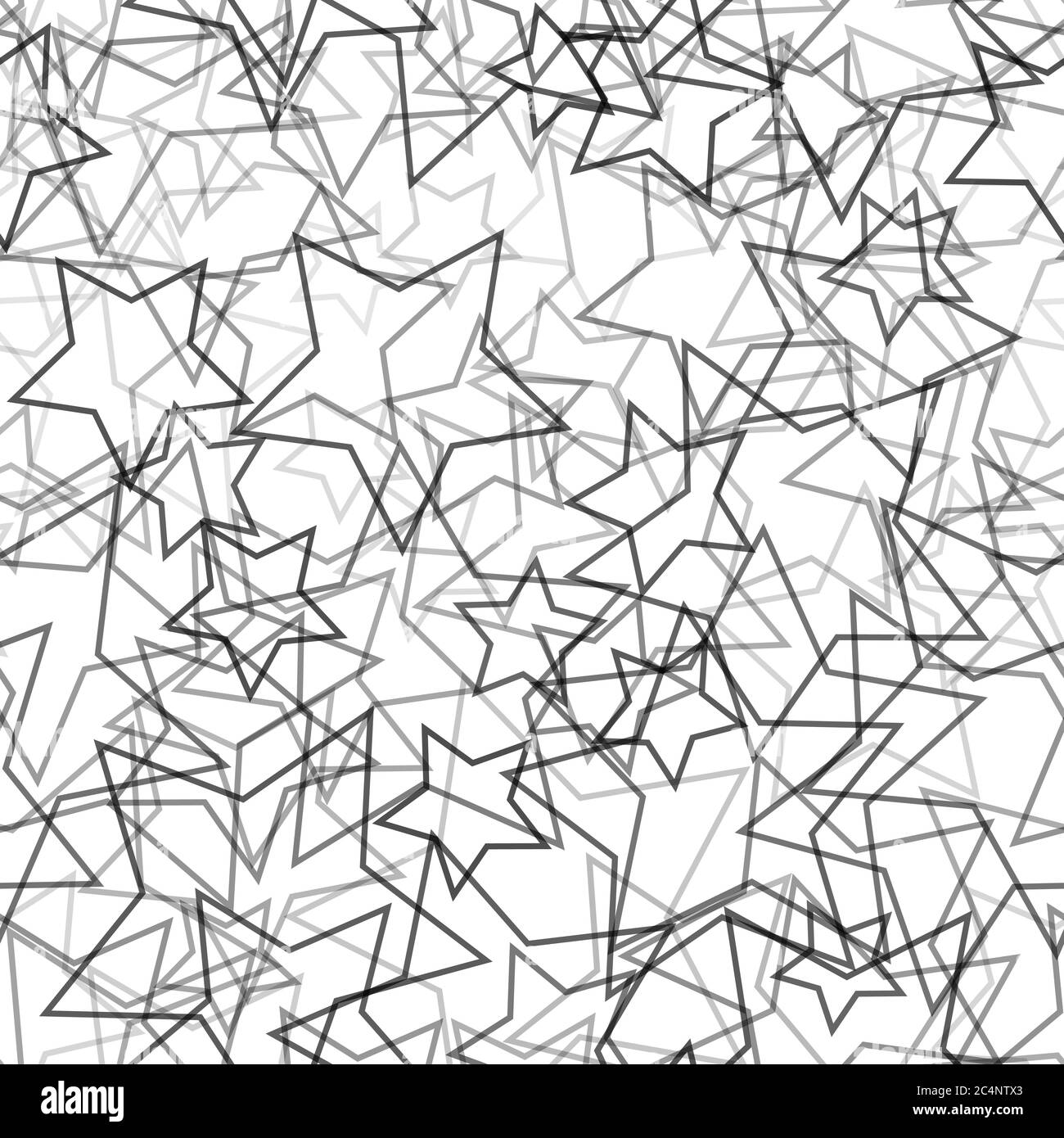 Seamless abstract black white stars texture hi-res stock photography ...