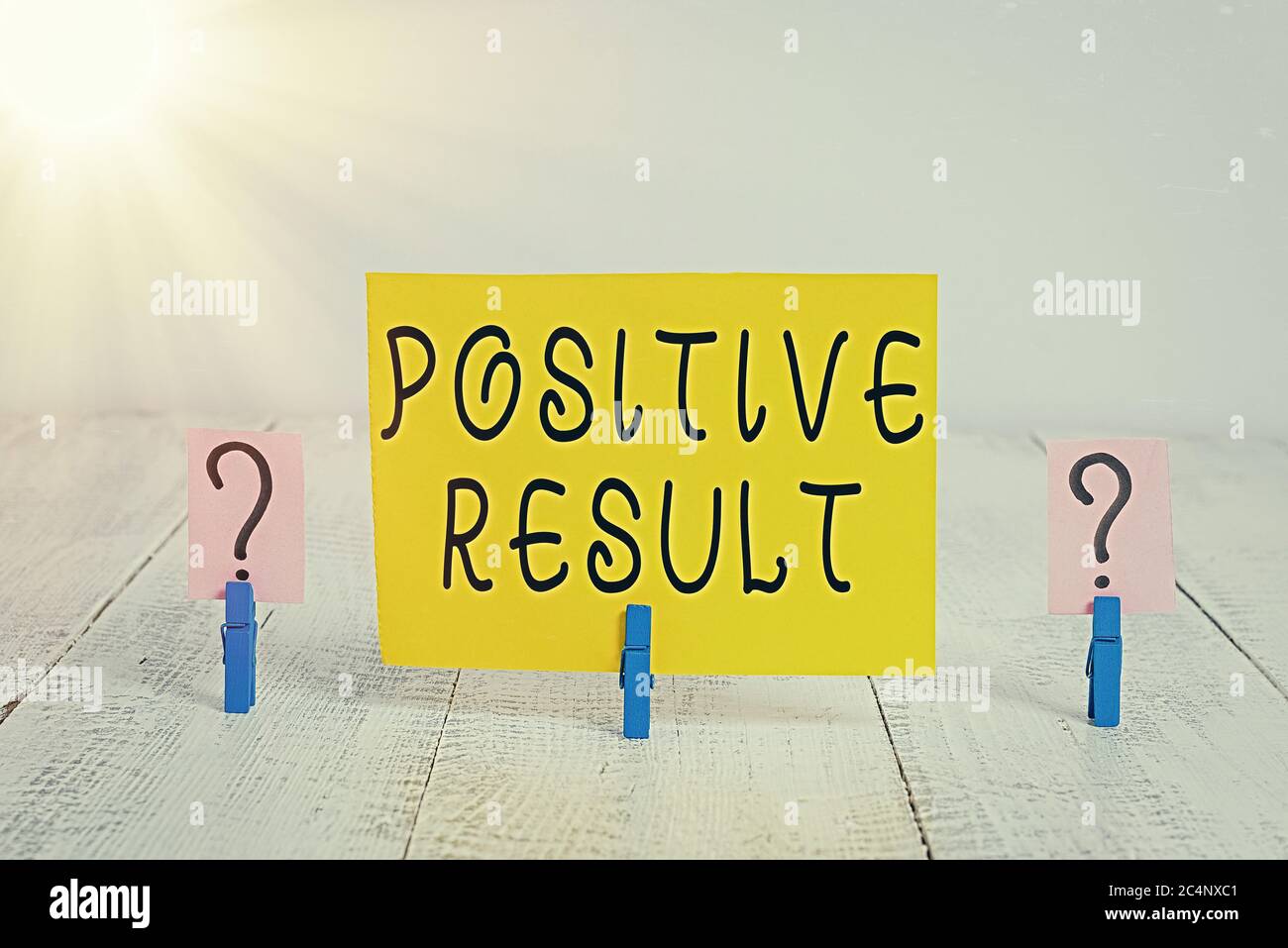 Conceptual hand writing showing Positive Result. Concept meaning shows ...