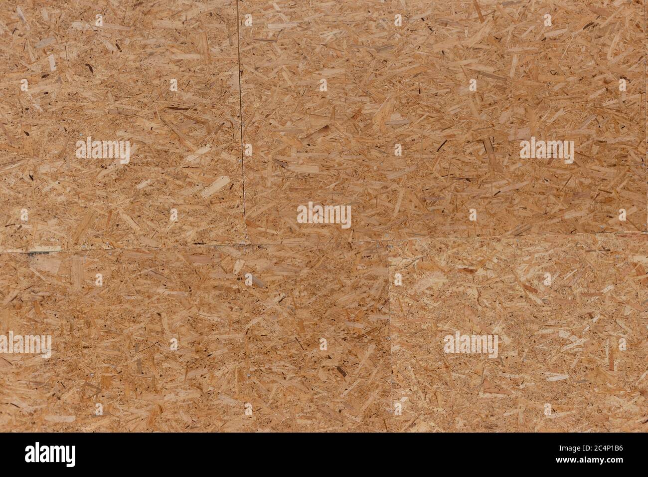 Pressed chipboard. Construction material. Stock Photo