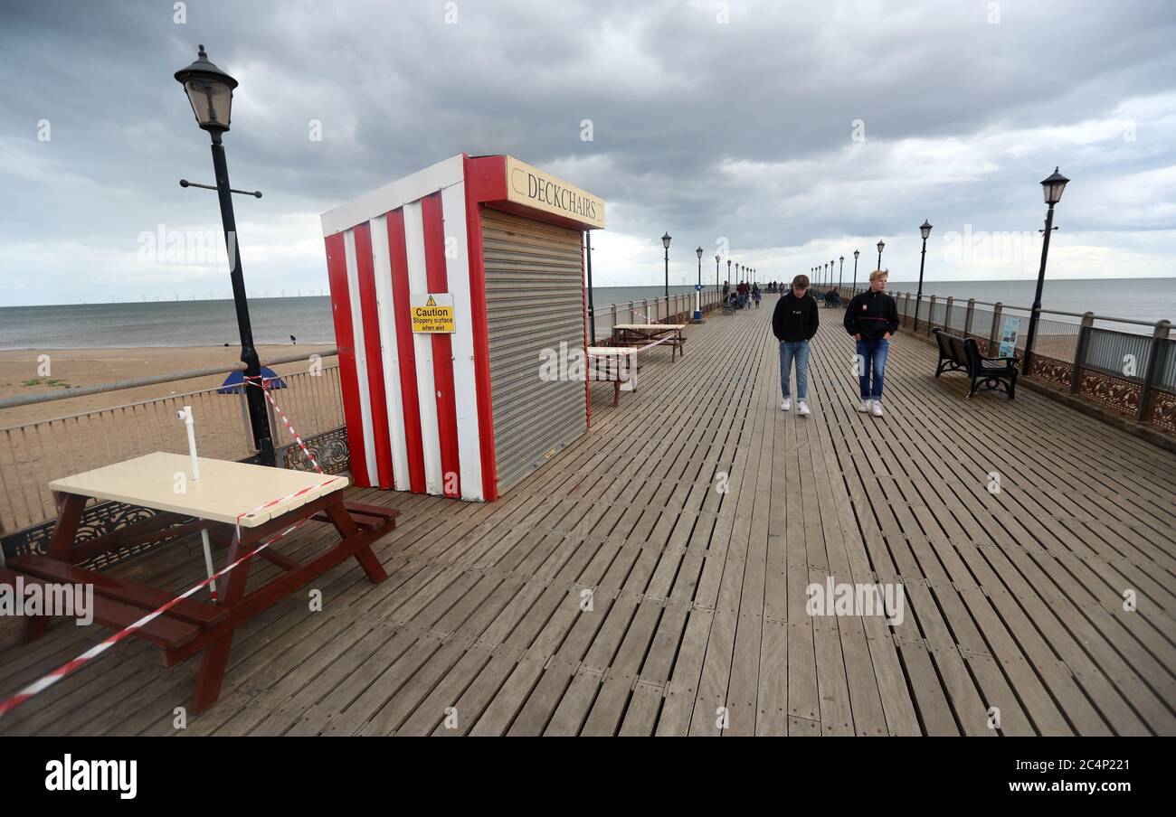 Beach Goers Brave The Weather At Skegness Beach As Rain Wind And Beach Goers Brave The Weather At Skegness Beach As Rain Wind And