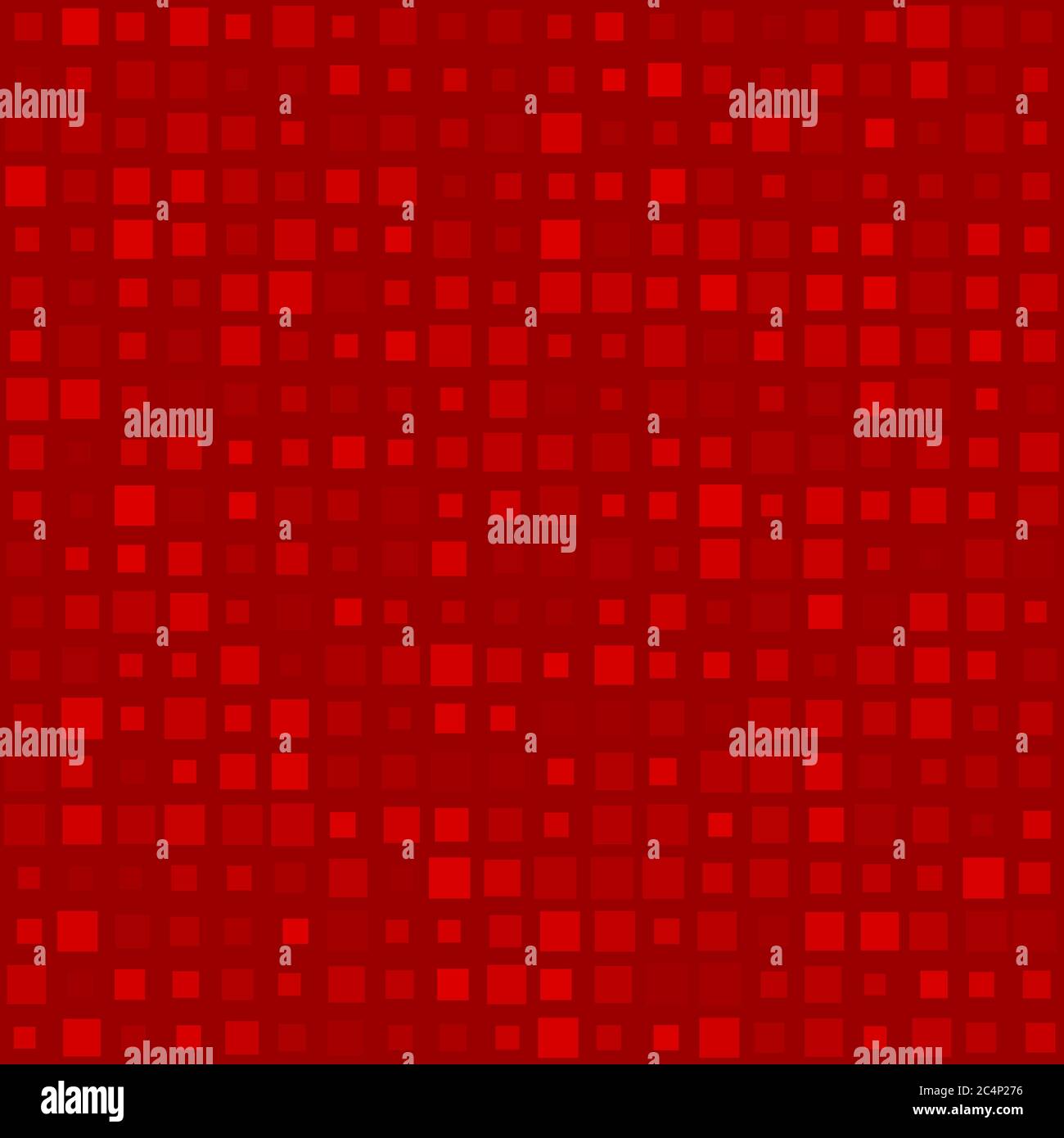 Abstract seamless pattern of small squares in various sizes or pixels ...
