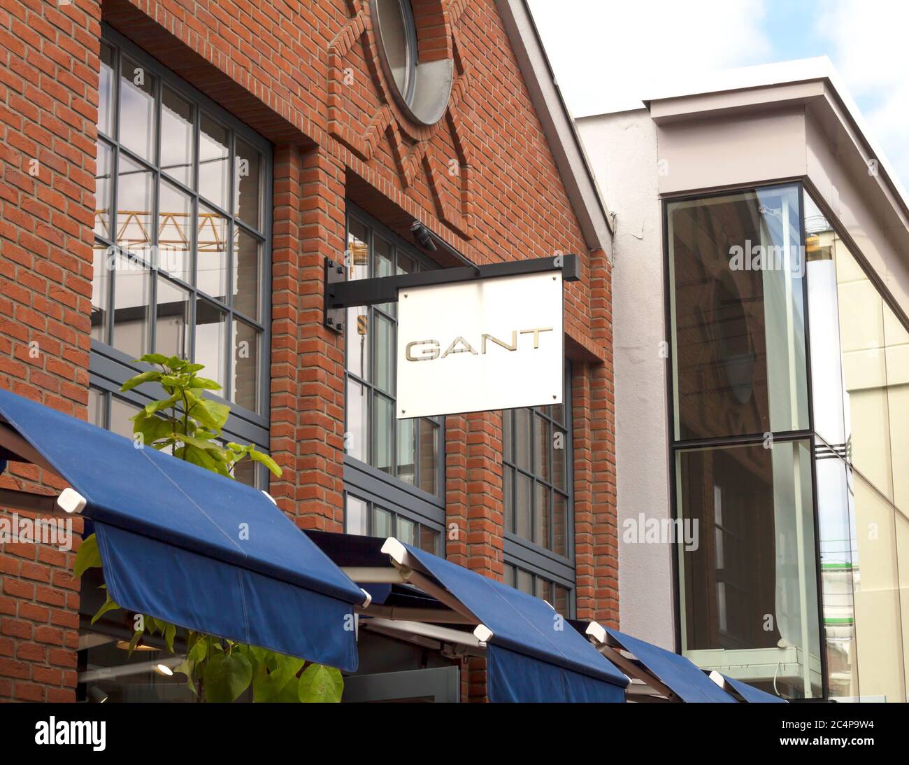 Germany, Ingolstadt : Gant Outlet Store. Gant is a fashion clothing  manufacturer, famous, popular, attracting brand Stock Photo - Alamy