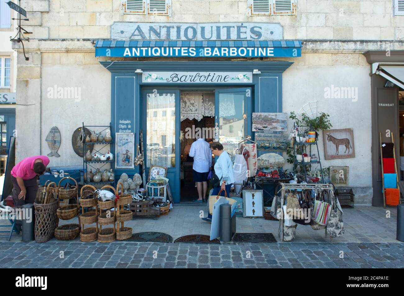 antique shop in Saint-Martin-de-Ré,Ile de Ré,Charente-Maritime,France Stock  Photo - Alamy