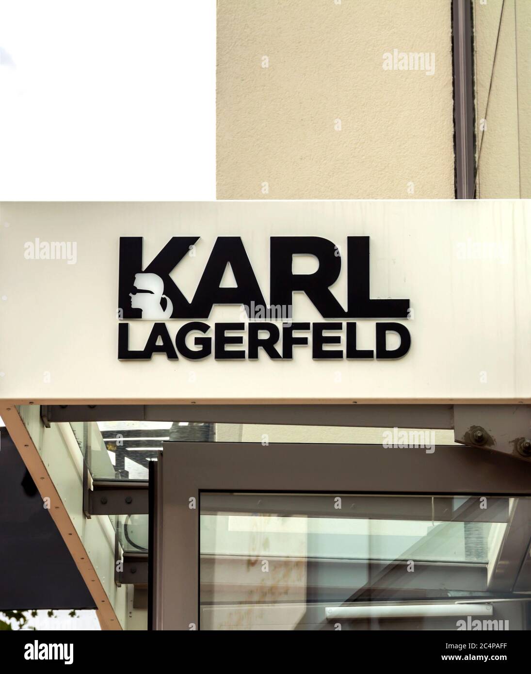 Ingolstadt, Germany: A Karl Lagerfeld store, outlet. There are Karl ...