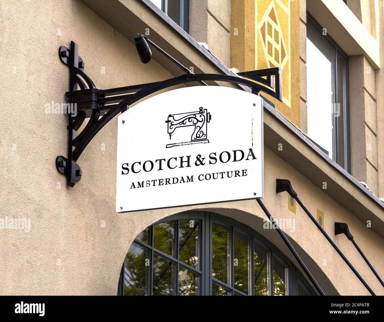 Scotch and soda logo hi-res stock and - Alamy