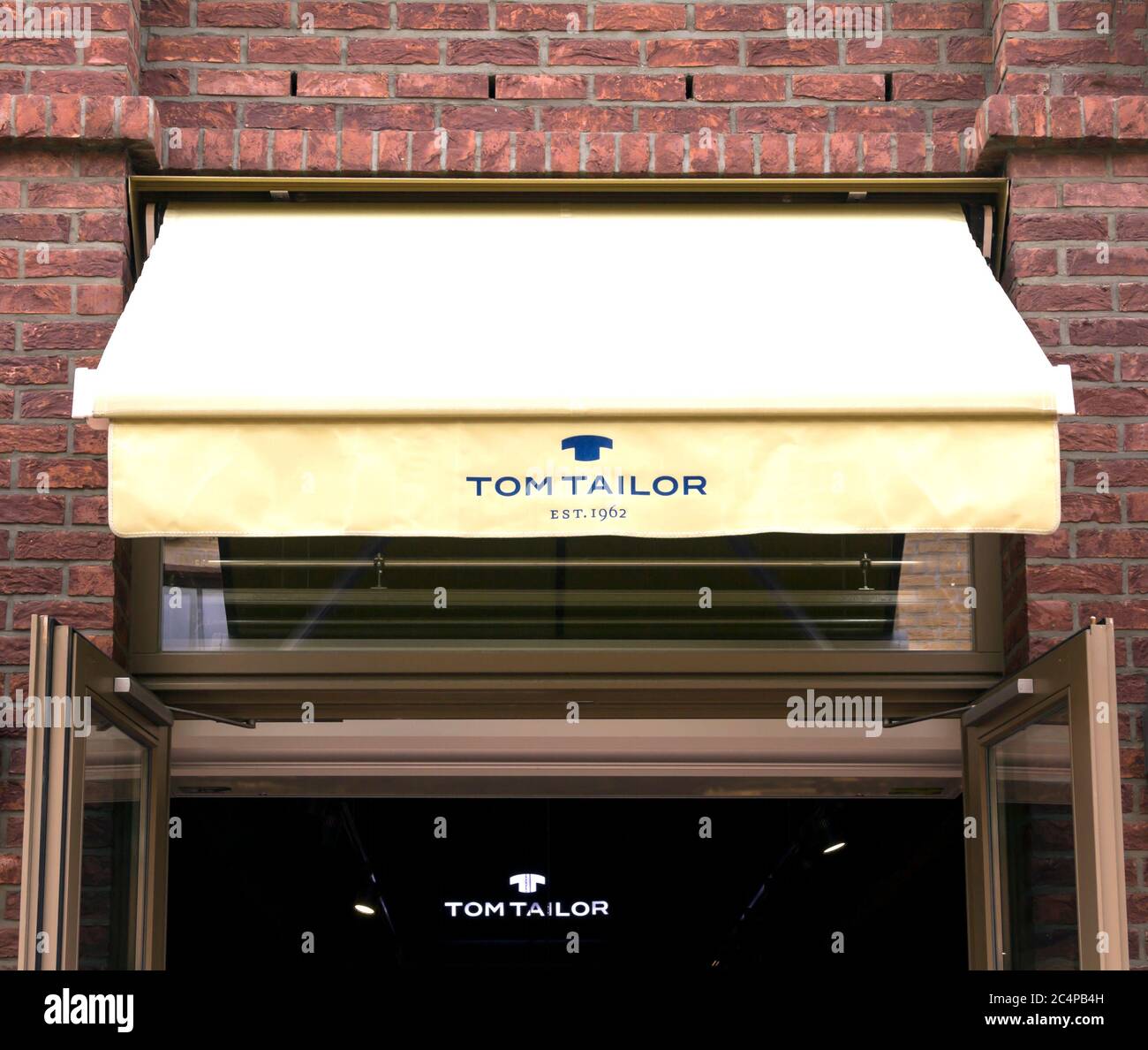 Ingolstadt, GERMANY: Tom Tailor store. Tom Tailor Group is a German  vertically integrated lifestyle clothing company. It was founded in 1962 in  Hambur Stock Photo - Alamy