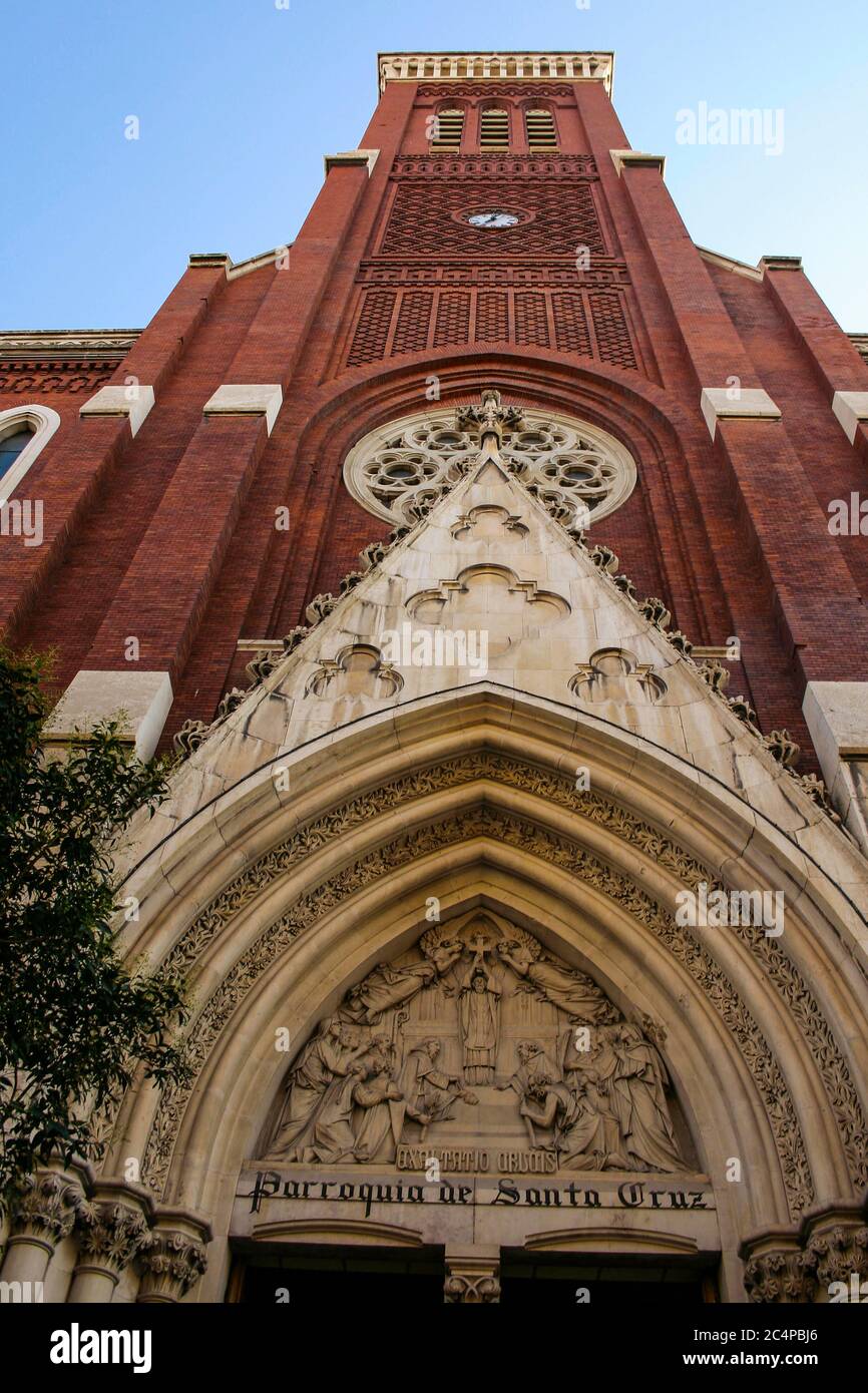 Madrid, Comunidad de Madrid, Spain, Europe.. Iglesia de Santa Cruz (Holy Cross Church), 1889
