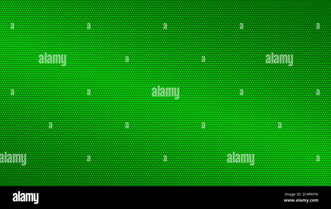 Abstarct halftone gradient background in green colors Stock Vector