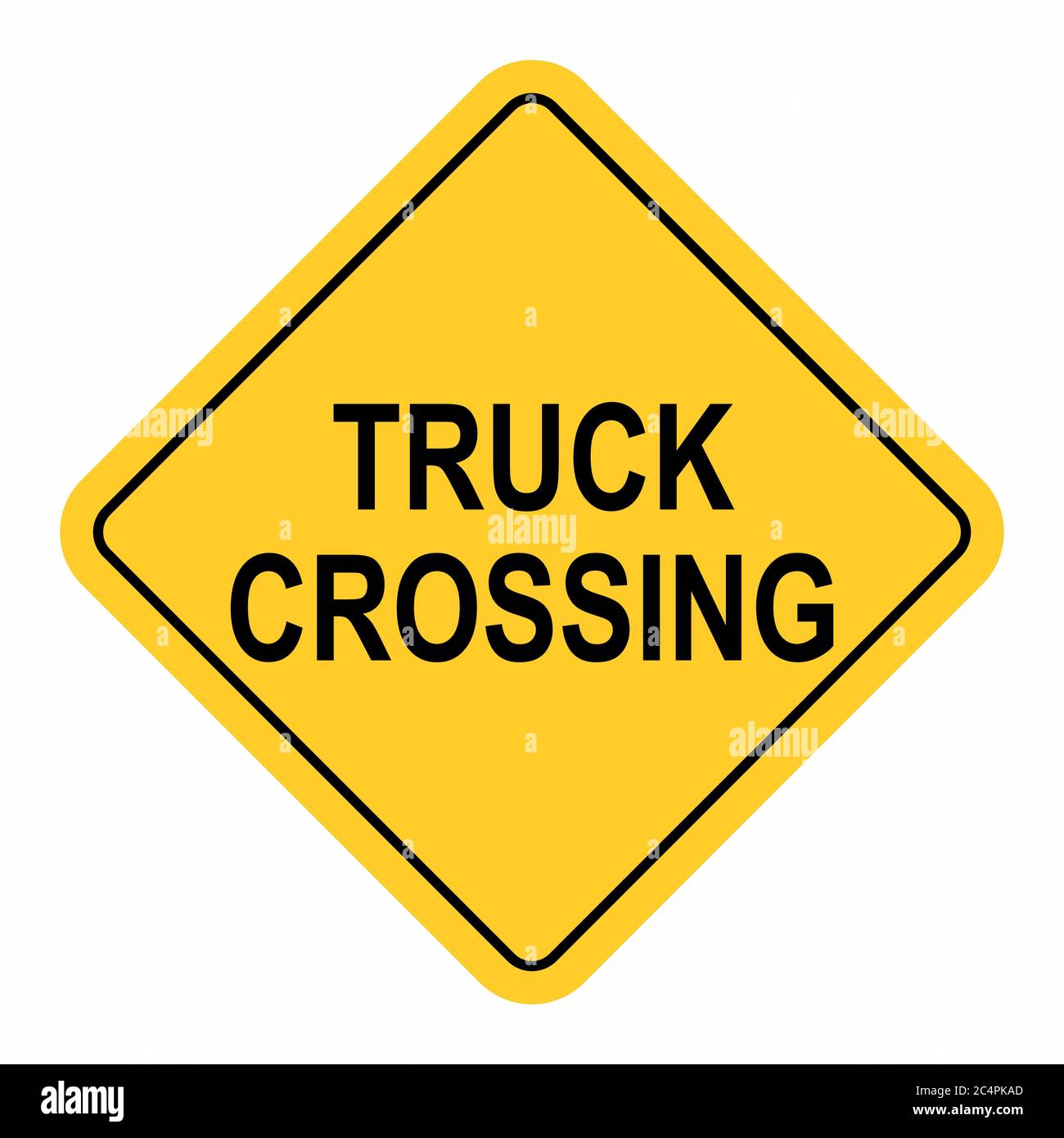 truck crossing sign nz
