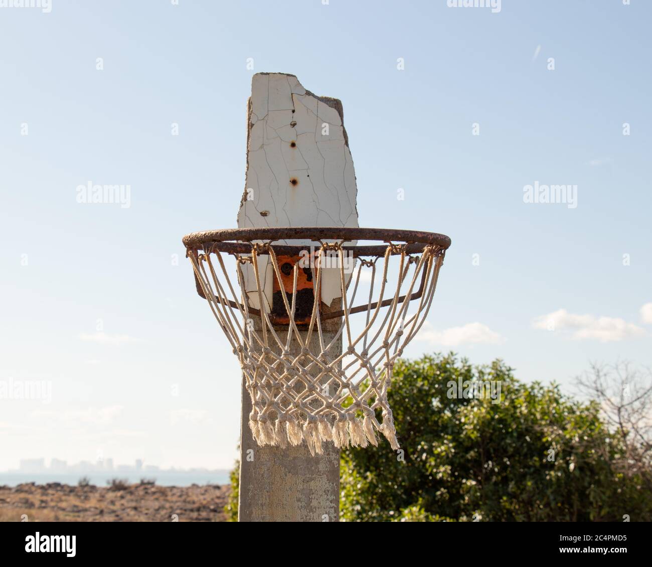 broken backboard