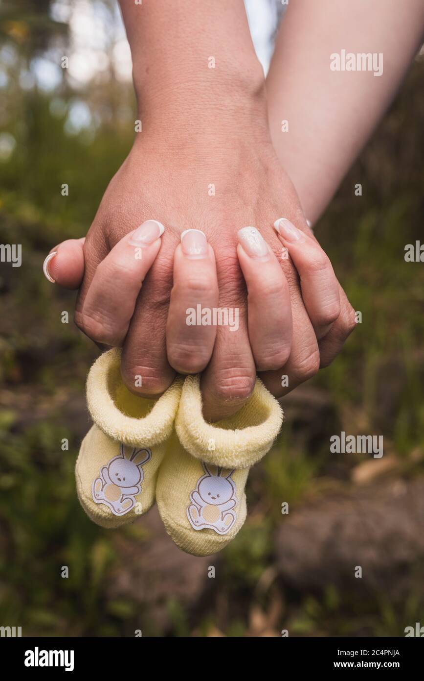 Baby Boy And Girl Holding Hands