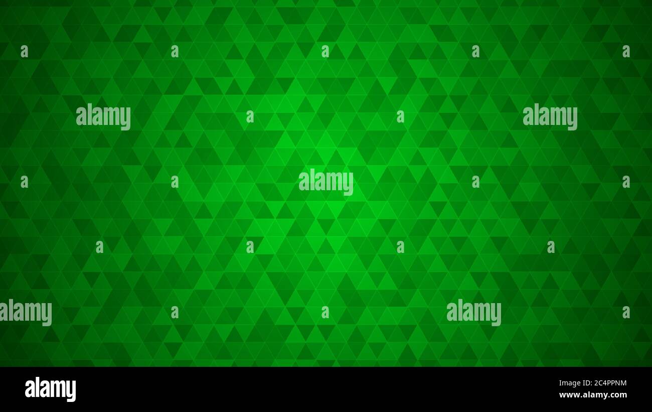 Abstract background of small triangles in green colors Stock Vector ...