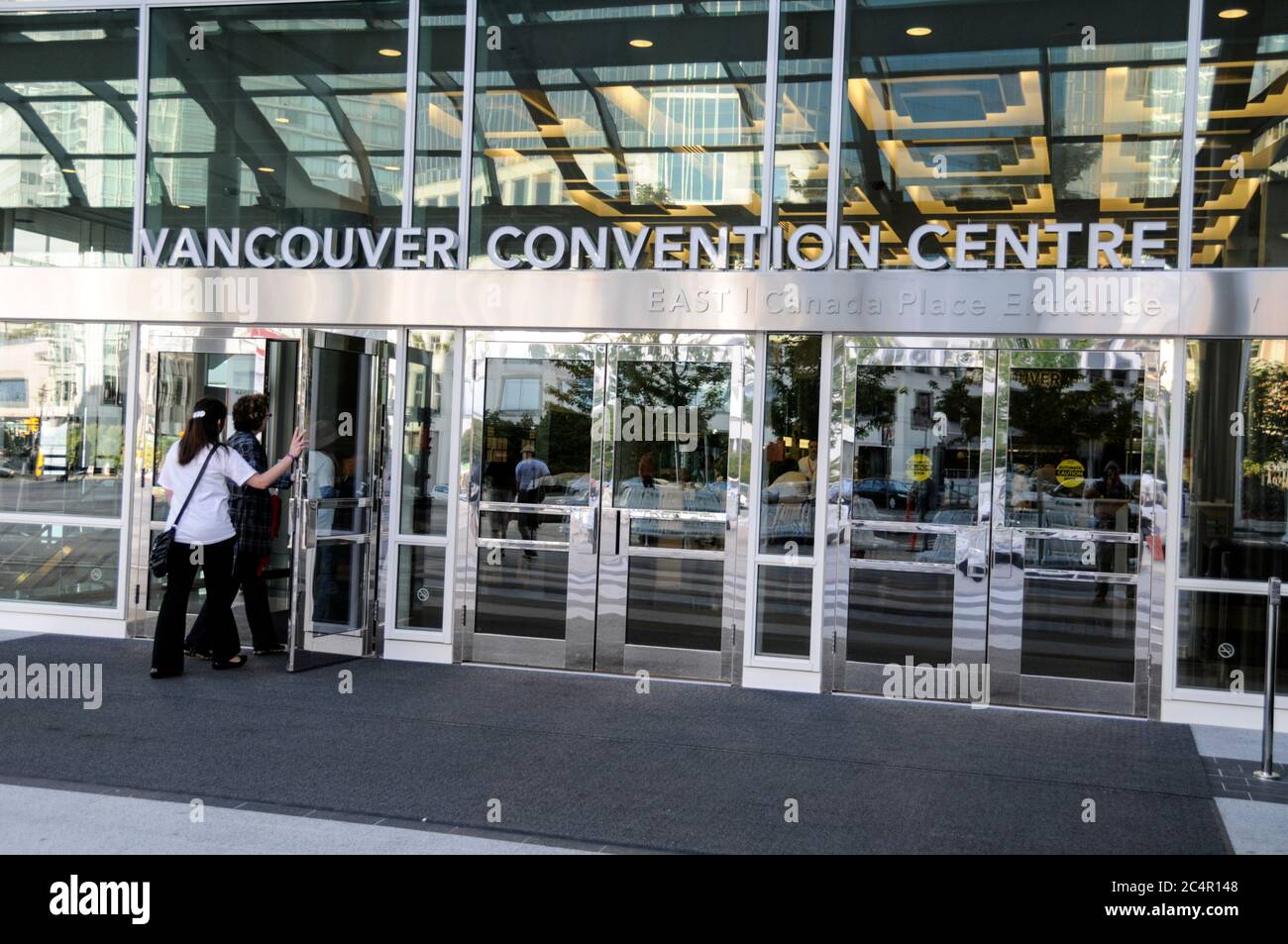 Vancouver Convention Centre in Vancouver, Canada Stock Photo