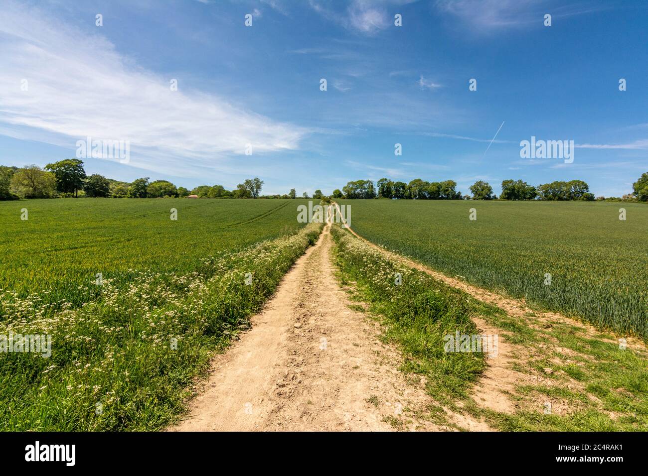Long Distance Paths Uk The Monarch's Way Long Distance Path as it passes close to Michelgrove ...