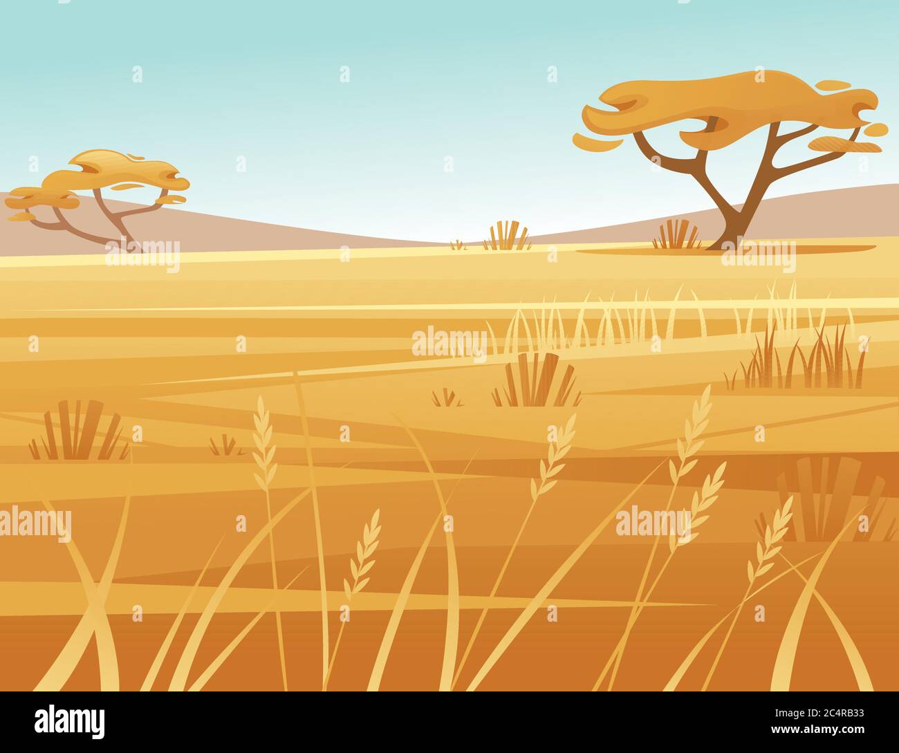 African Grasslands Background