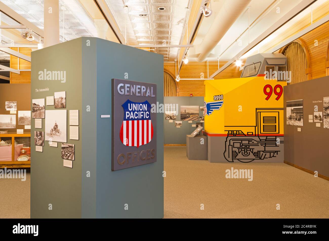 Cheyenne Depot Museum,Cheyenne,Wyoming,USA Stock Photo Alamy