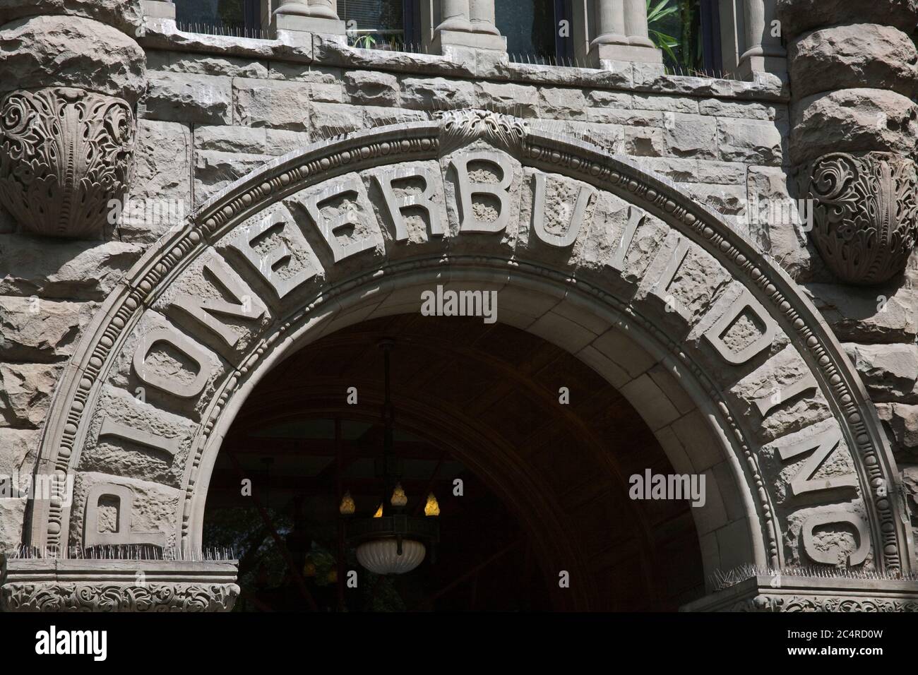 Pioneer building hi-res stock photography and images - Alamy
