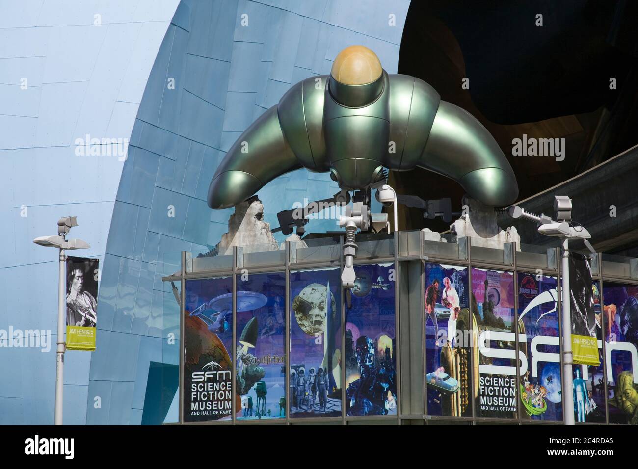 Science Fiction Museum, Seattle Center, Seattle, Washington State, USA