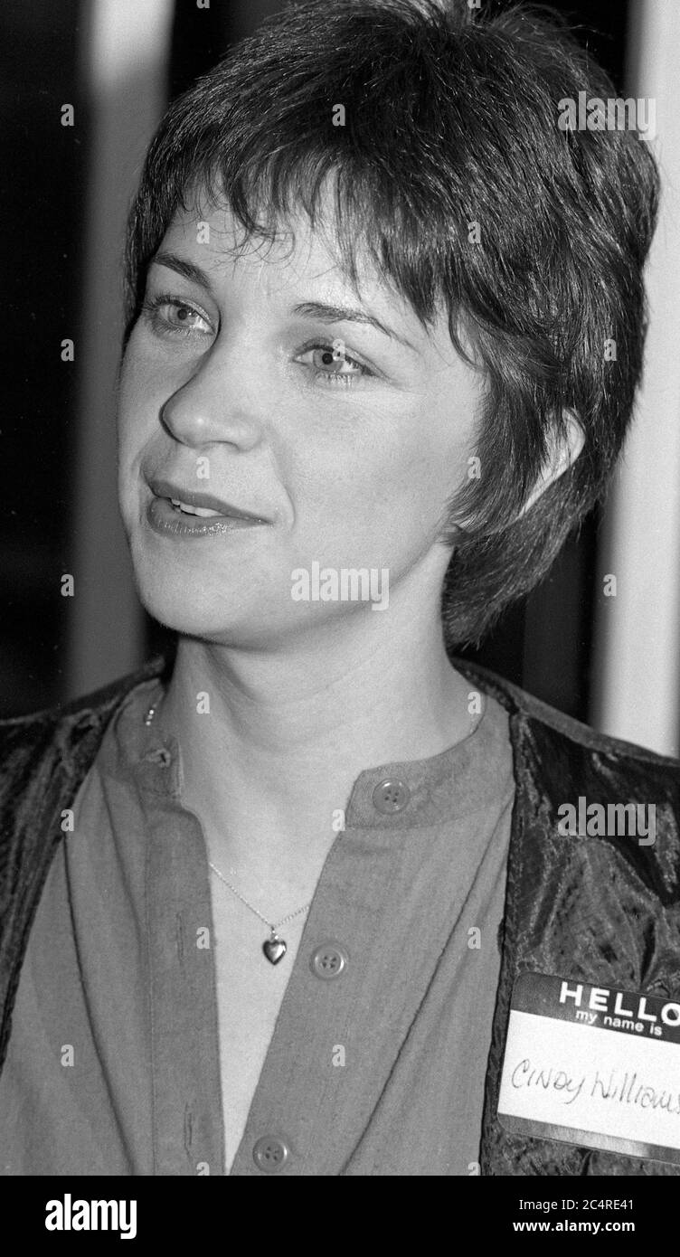 Cindy Williams at Flippers, 1978 Stock Photo