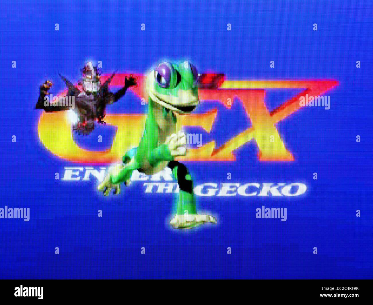 Gex Enter The Gecko Sony Playstation 1 Ps1 Psx Editorial Use Only Stock Photo Alamy