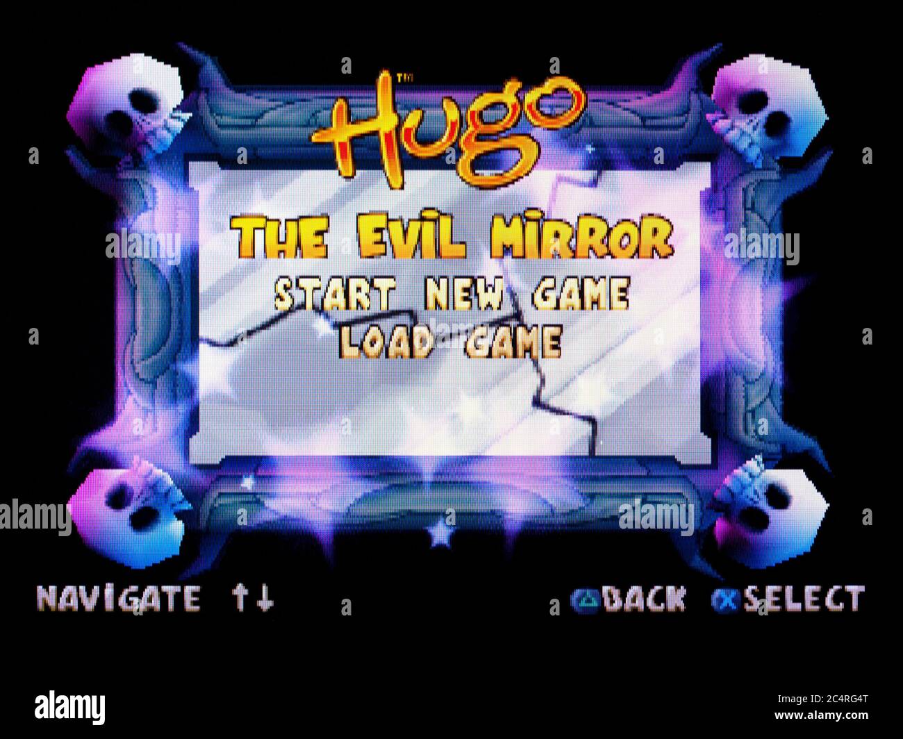 Hugo The Evil Mirror Sony Playstation 1 PS1 PSX Editorial use only