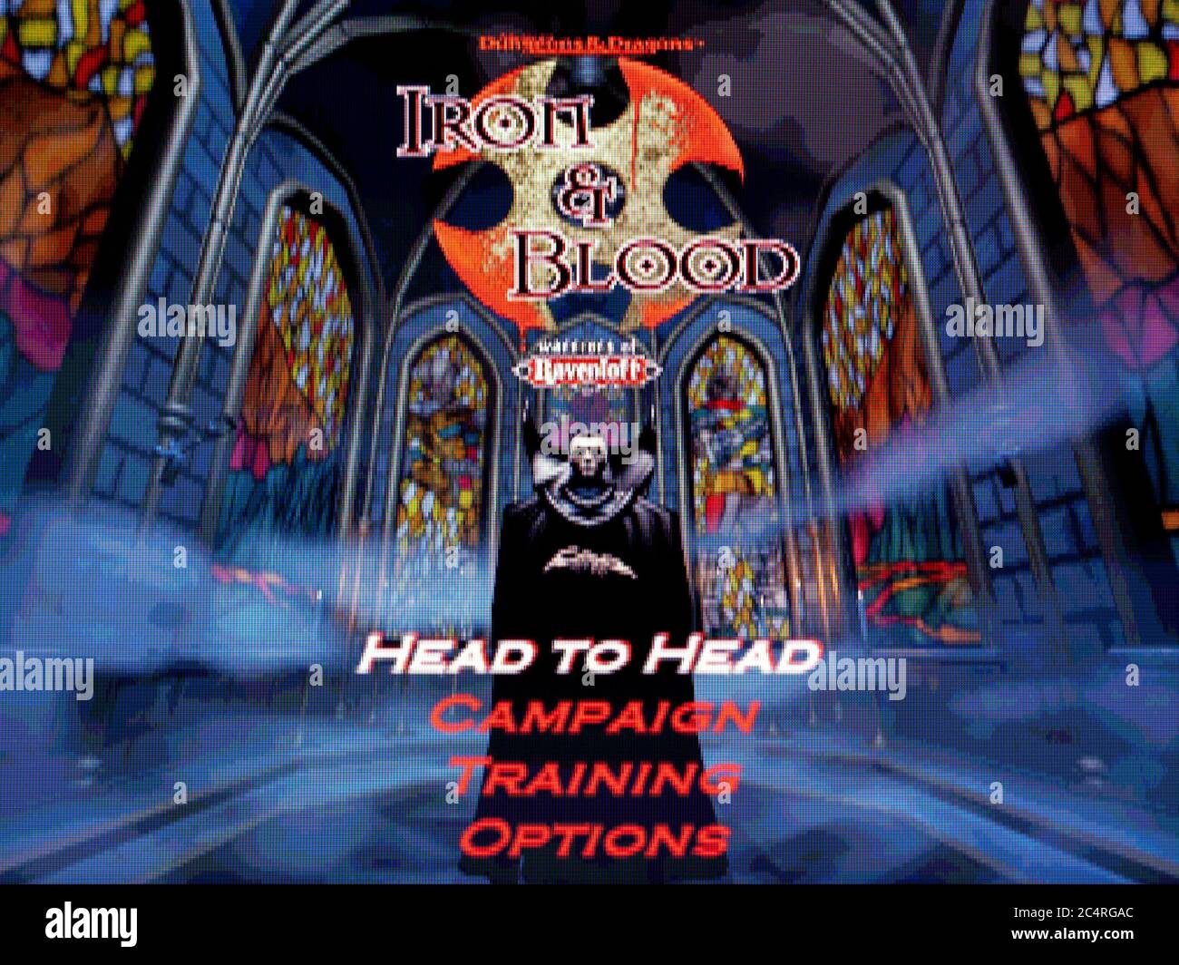 Iron & Blood - Sony Playstation 1 PS1 PSX - Editorial use only Stock Photo