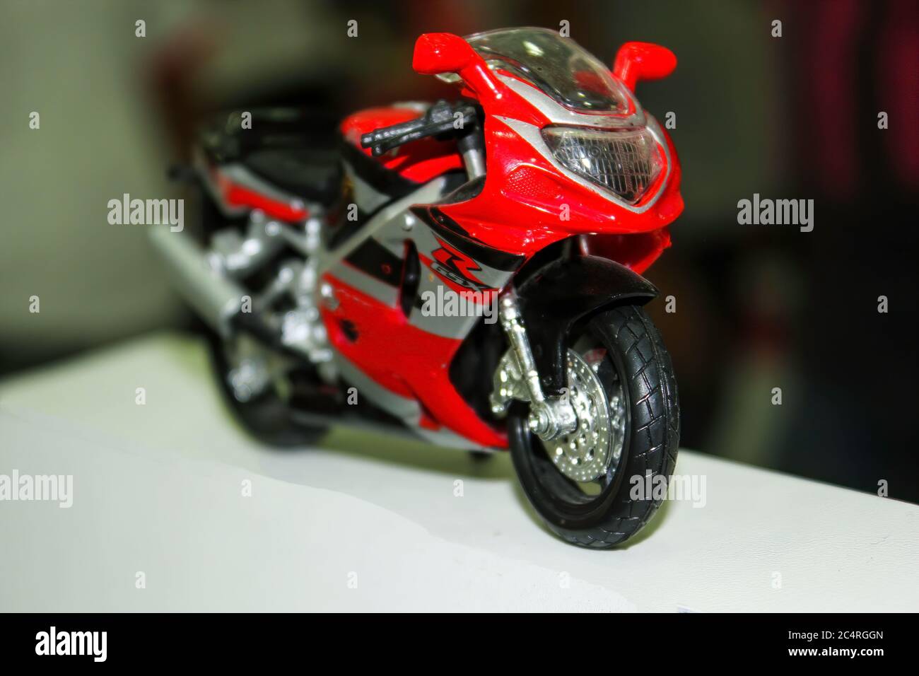 red toy bike