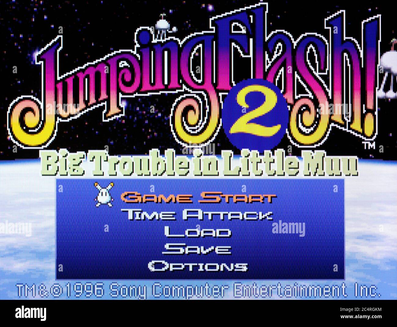 Jumping Flash! 2 Sony Playstation 1 PS1 PSX Editorial use only