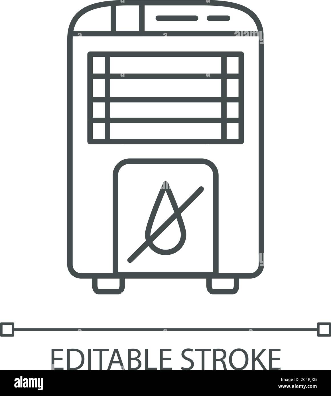 Dehumidifier linear icon Stock Vector Image & Art Alamy