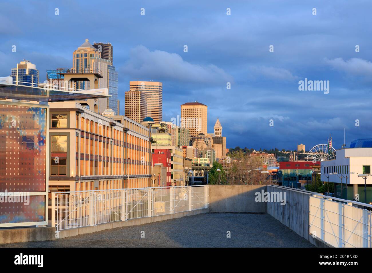 Olympic Sculpture Park,Seattle,Washington State,USA Stock Photo