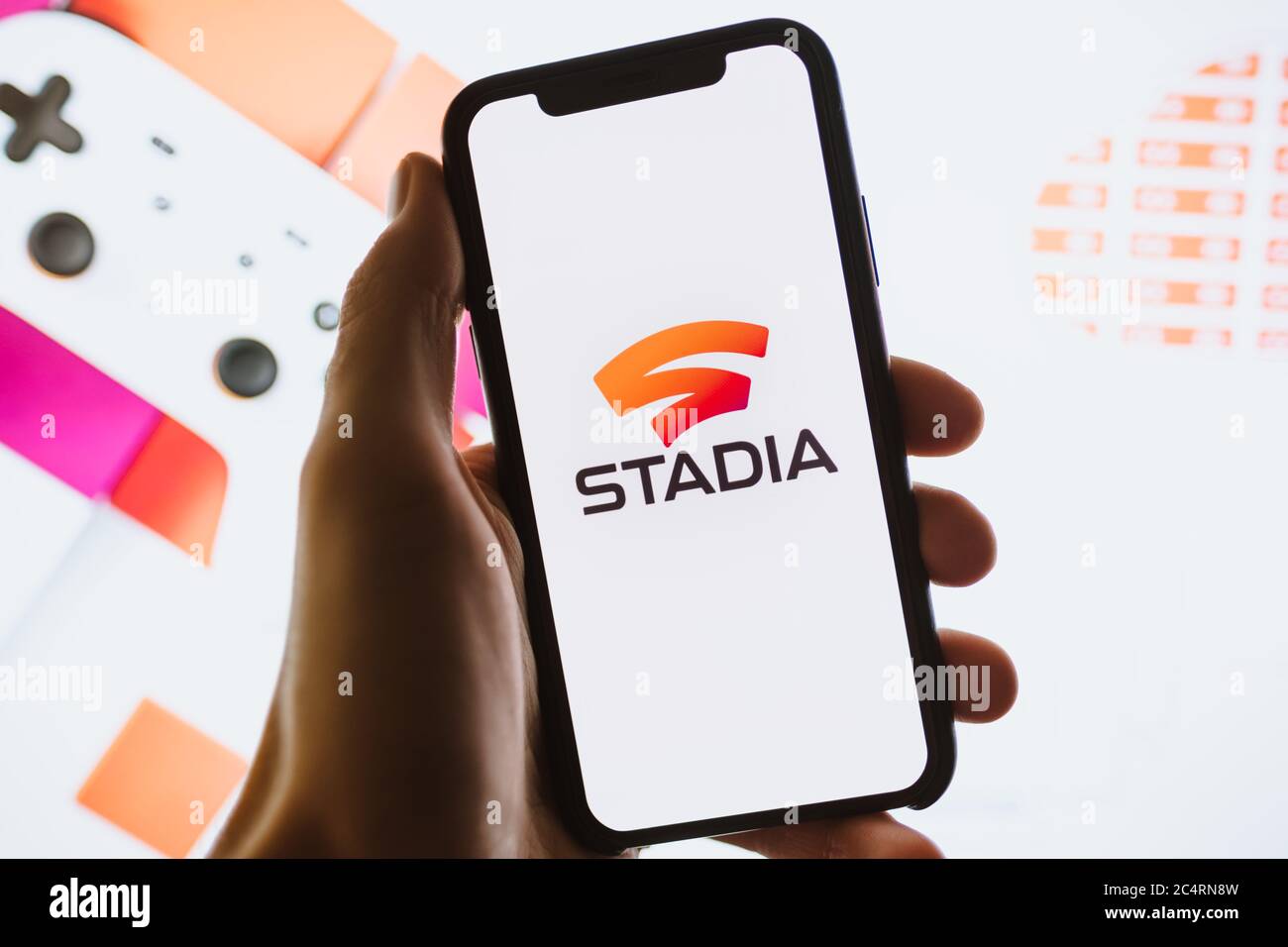 Google stadia gaming hi-res stock photography and images - Alamy