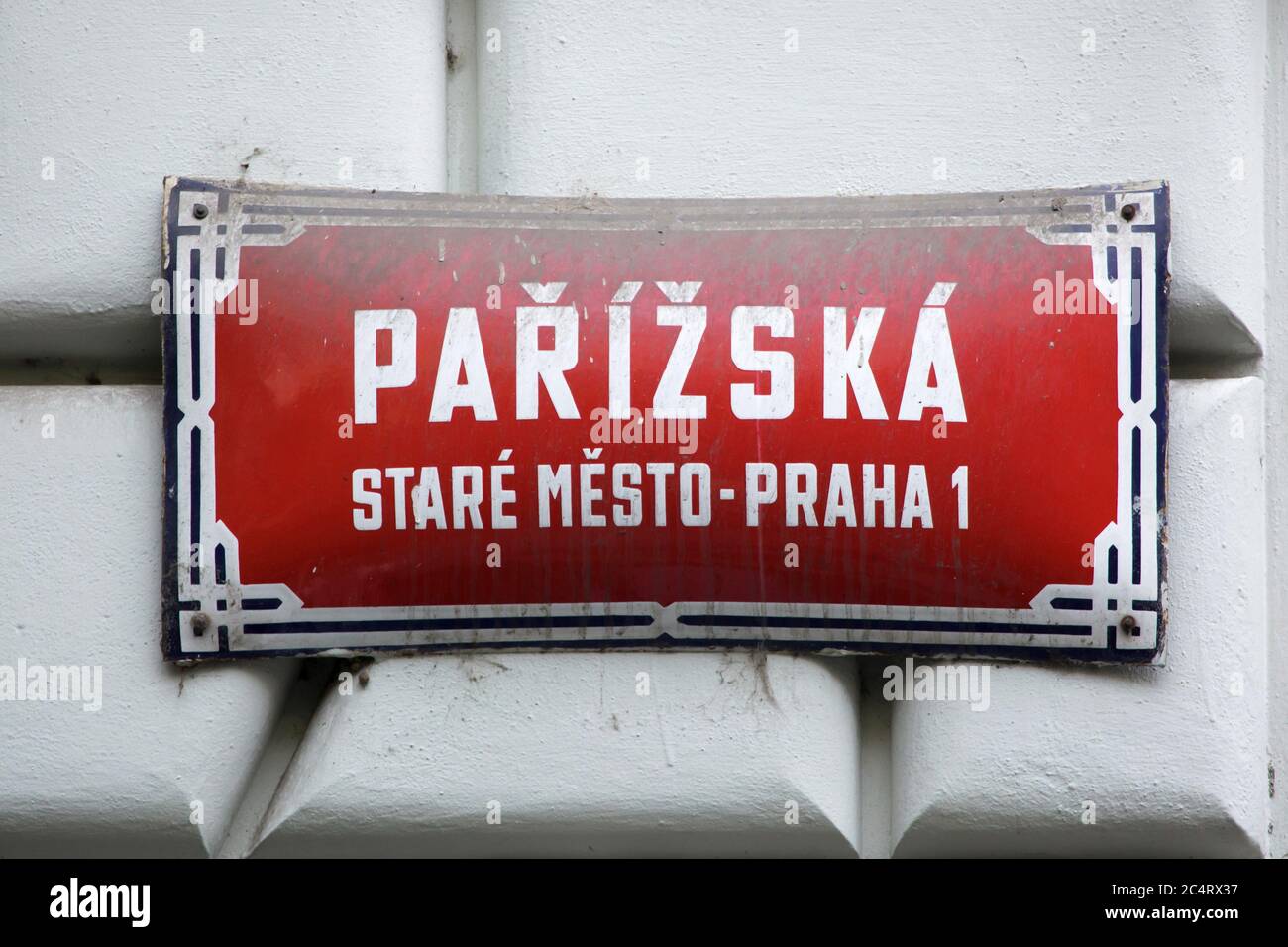 Paris street names hi-res stock photography and images - Alamy
