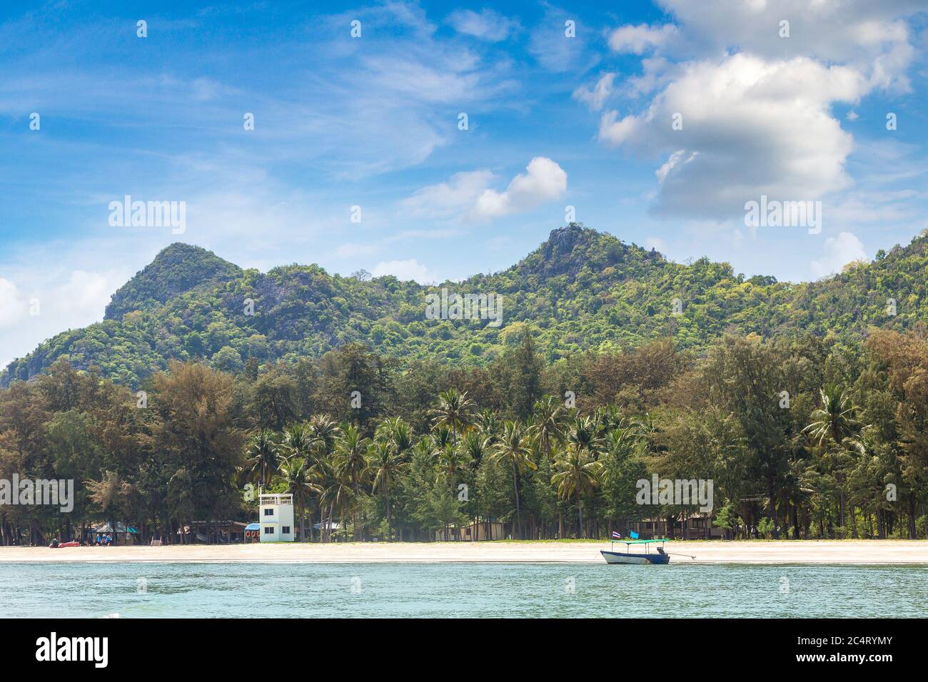 Beautiful nature in Khao Sam Roi Yot National Park, Thailand in a summer  day Stock Photo - Alamy