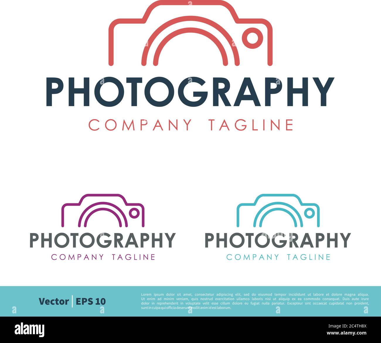 Photography Camera Icon Vector Logo Template Illustration Design ...