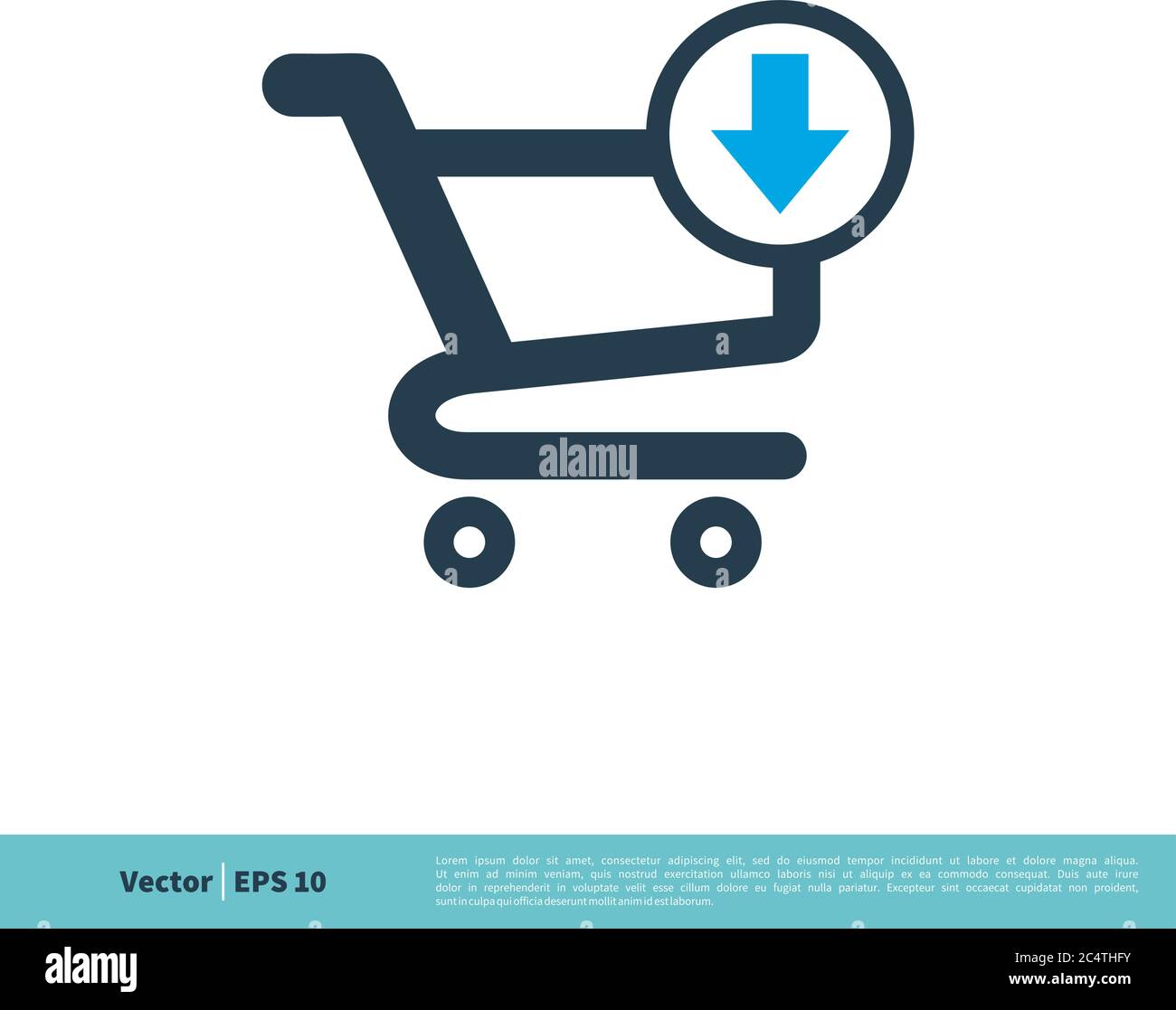 Download Cart Trolley Icon Vector Logo Template Illustration Design. Vector EPS 10. Stock Vector