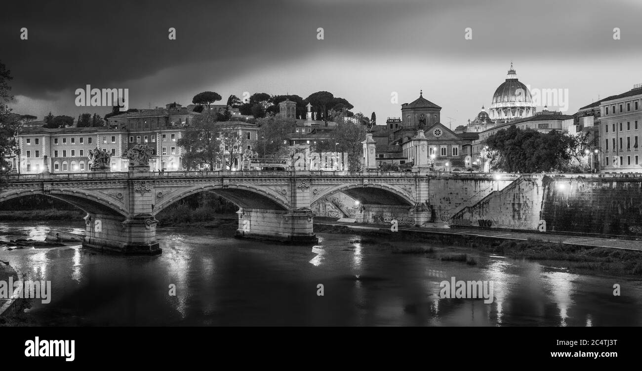 Ancient rome town street view Black and White Stock Photos & Images - Alamy